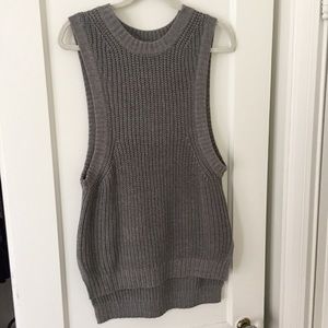 Urban Outfitters NWT gray tank sweater tunic